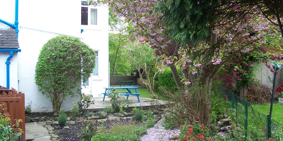 Exterior of theatrical accommodation