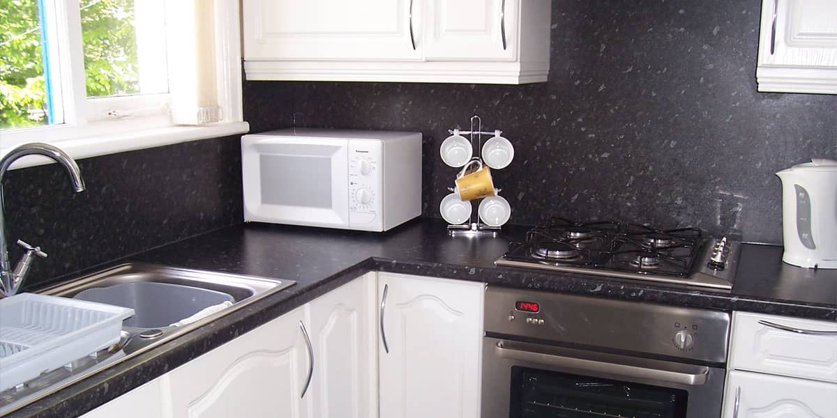 Modern self catering kitchen